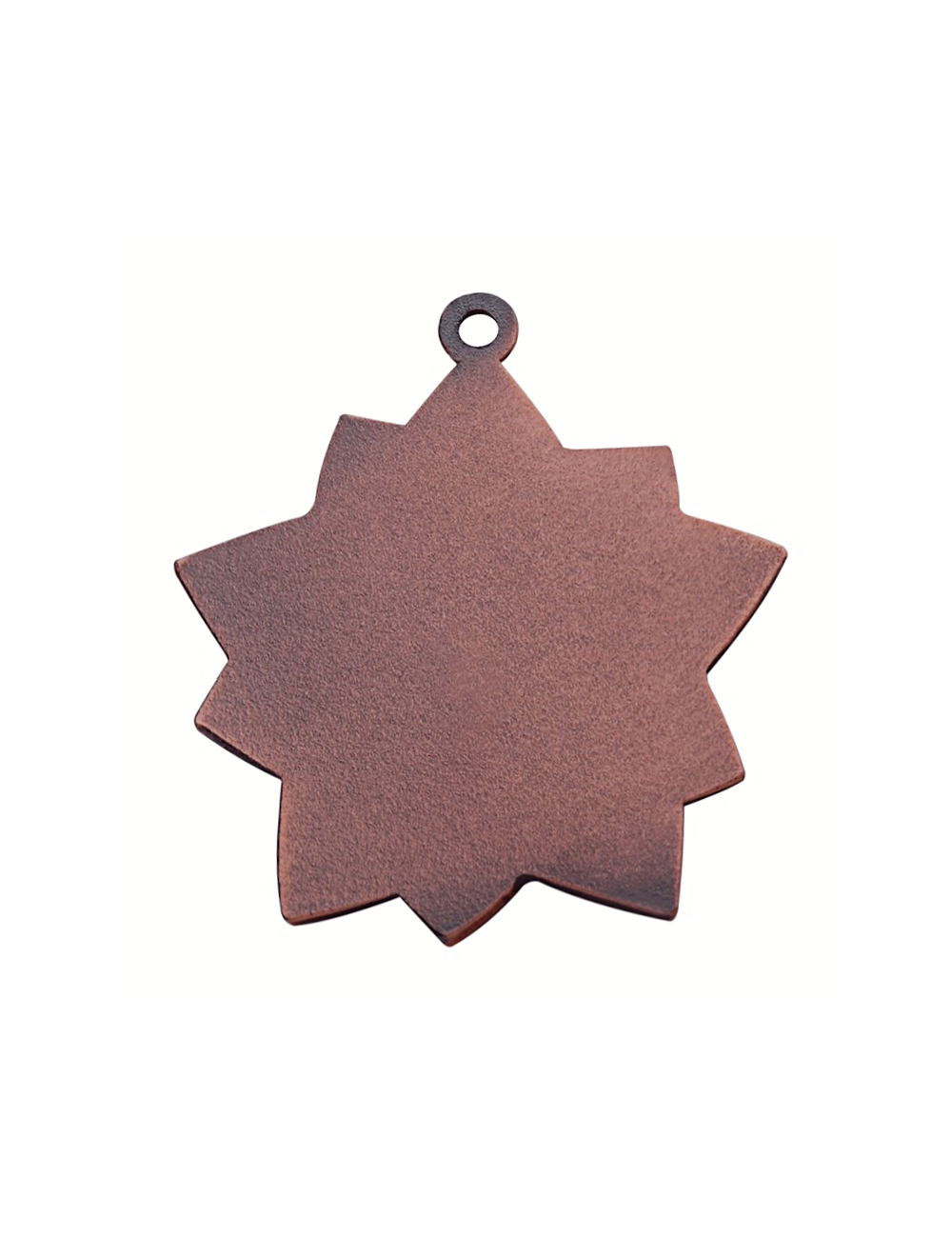 MDX46-B  Medal brązowy z miejscem na wklejkę, średnica R-50mm insert-25mm, grubość 2mm, ZNAL, color BRONZE (code NO.417)