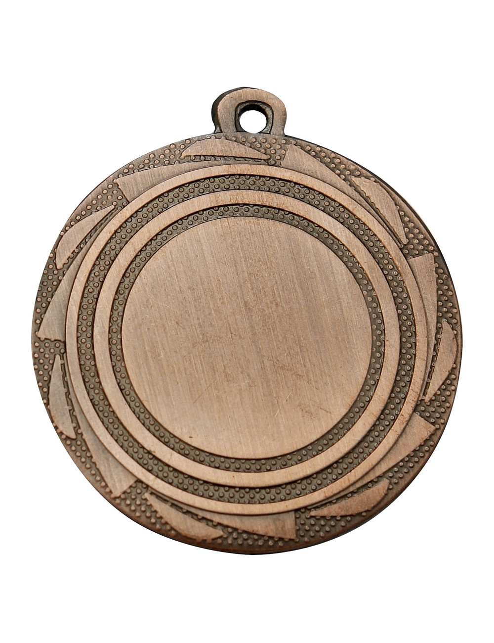 MDX700-B medal stalowy OGÓLNY insert 25mm, kolor brązowy, średnica 45mm, grubość 2mm