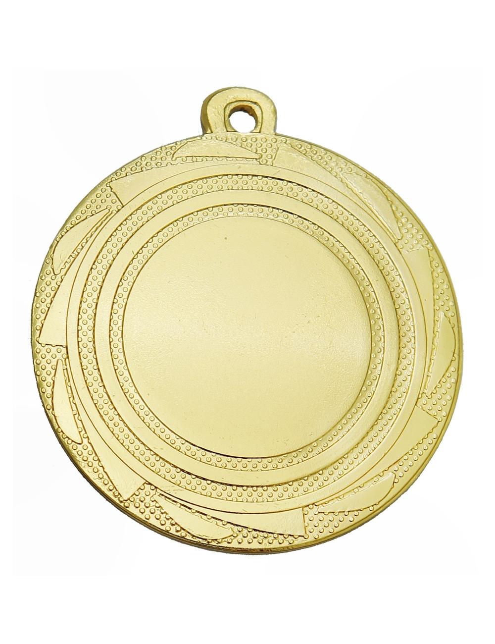 MDX700-G medal stalowy OGÓLNY insert 25mm, kolor złoty, średnica 45mm, grubość 2mm