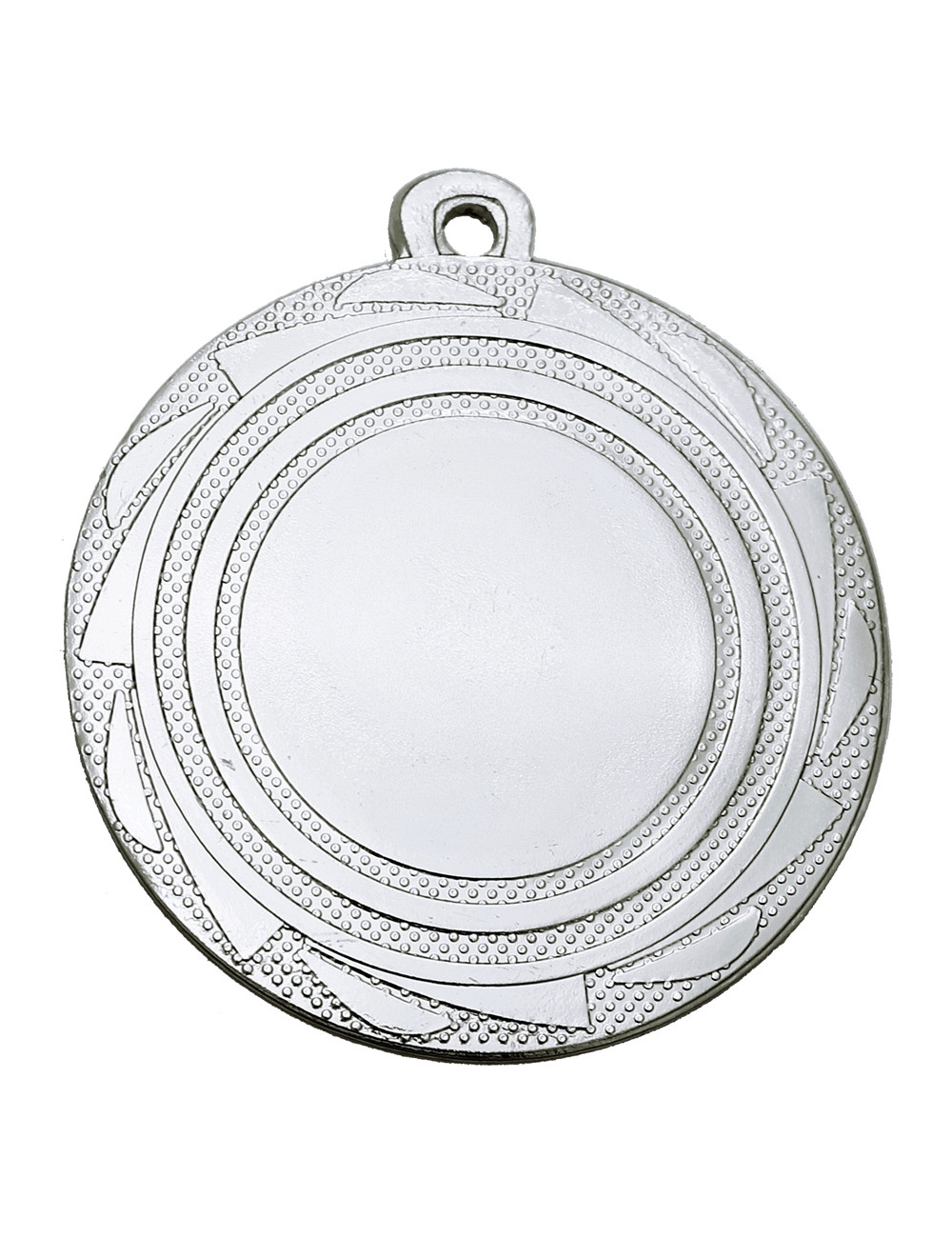 MDX700-S medal stalowy OGÓLNY insert 25mm, kolor srebrny, średnica 45mm, grubość 2mm