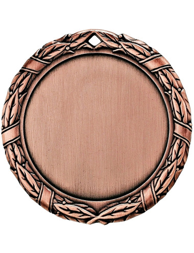 MDX8-AB   Medal ANTYCZNY BRĄZ  z miejscem na wklejkę 50mm - średnica R- 70 mm