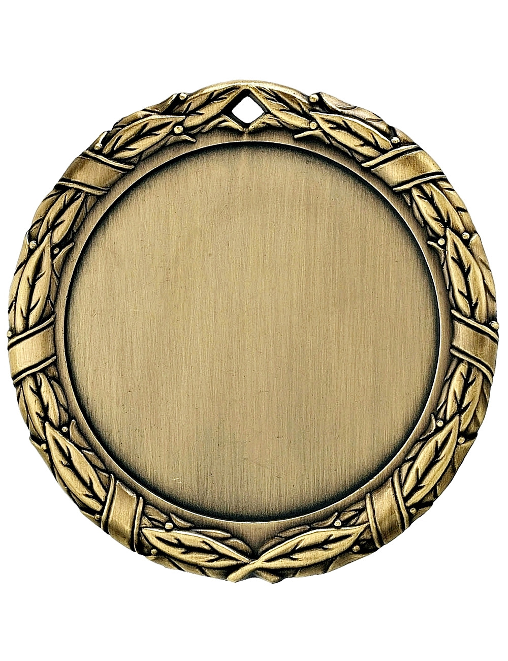 MDX8-AG  Medal ANTYCZNE ZŁOTO z miejscem na wklejkę 50mm - średnica R- 70 mm