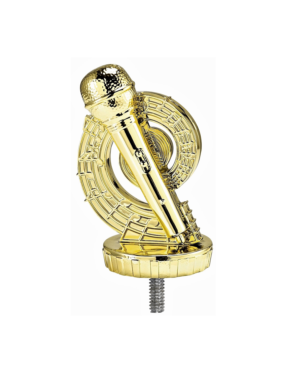 PX025-G   Figurka plastikowa - muzyka - wysokość H-80mm, W-60mm