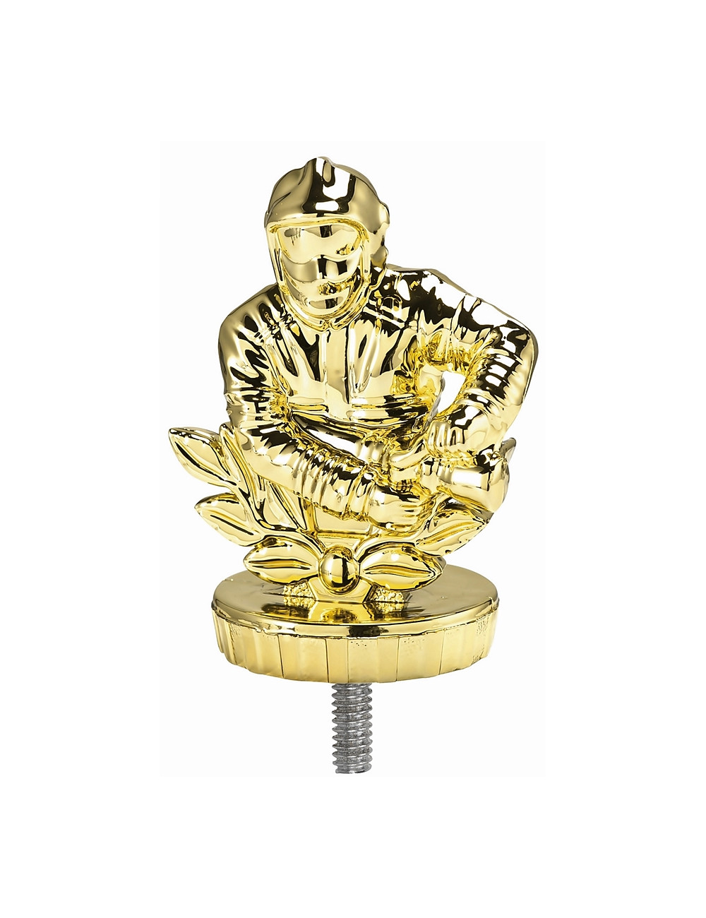PX033-G   Figurka plastikowa - strażak - wysokość H-75mm, W-55mm