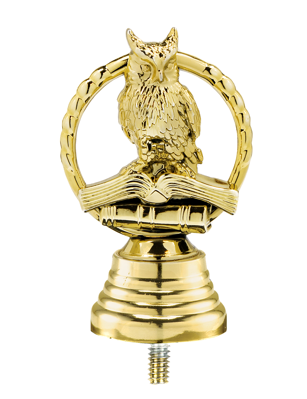 PX285-G   Figurka plastikowa - SOWA / symbol WIEDZY i NAUKI - wysokość H-80mm, W-60mm
