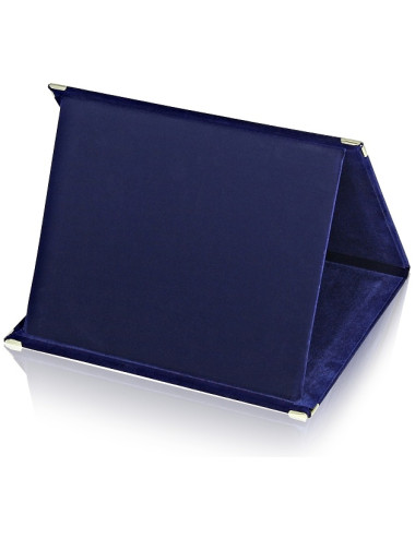 BT412-BLUE  - Etui welurowe na blachę graw. - rozmiar W-250mm x H-190mm (blacha W-180mm x H-135mm), (R 25-19/BLUE)