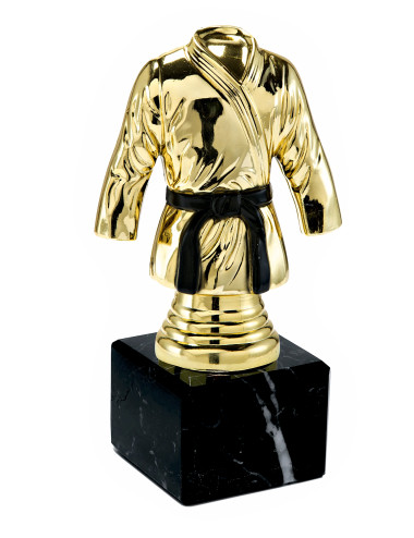 Q228-seria   Statuetka KARATE / JUDO na postumencie marmurowym / SPORTY WALKI • Q228-seria • WIELKOŚĆ: wielkość A