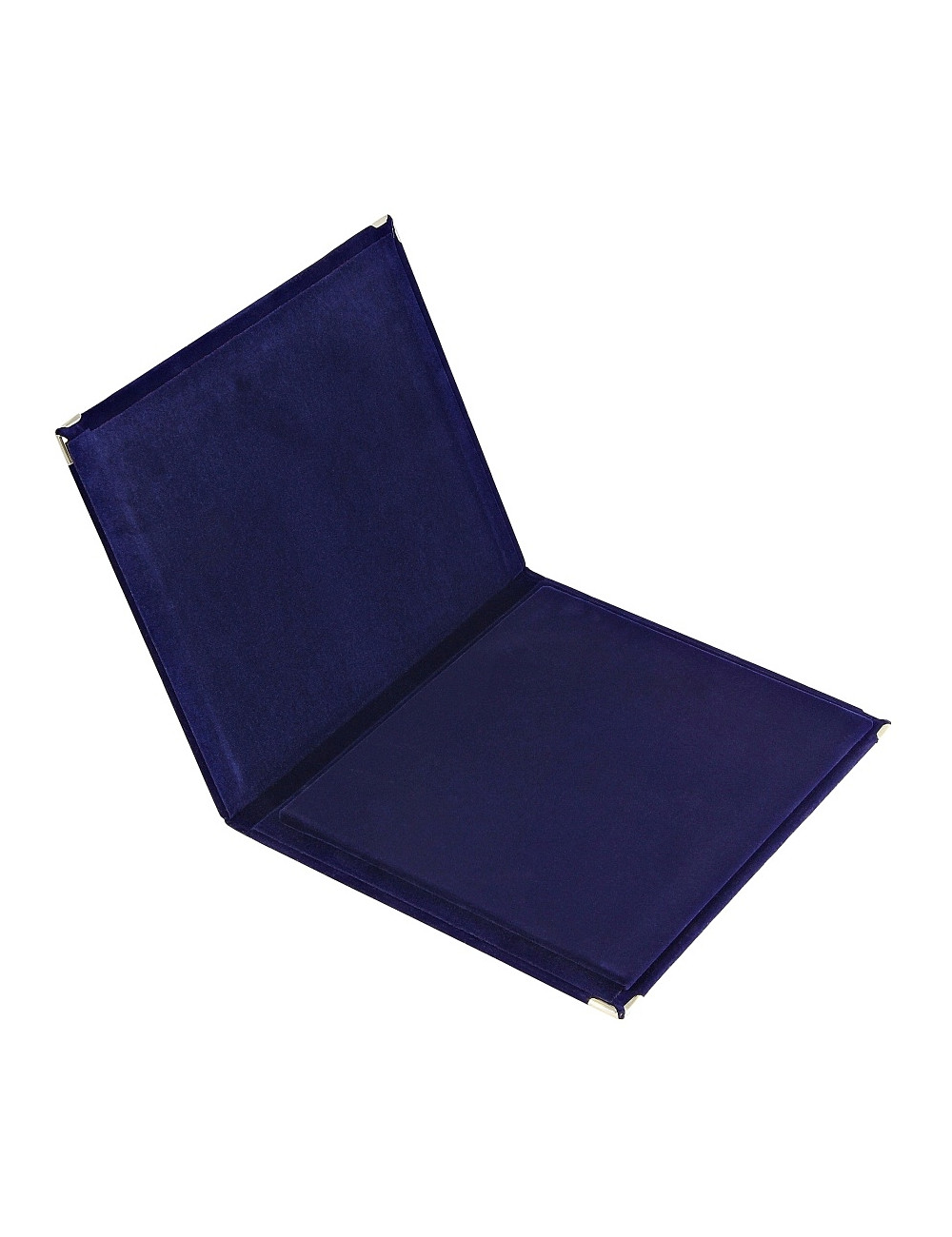 BT412-BLUE - BOX 10szt  - Etui welurowe na blachę graw. - rozmiar W-250mm x H-190mm (blacha W-180mm x H-135mm), (R 25-19/BLUE)