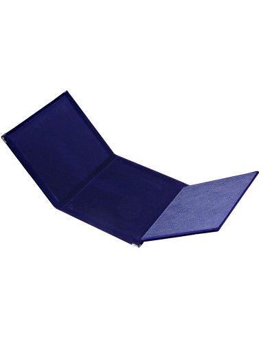 BT412-BLUE - BOX 10szt  - Etui welurowe na blachę graw. - rozmiar W-250mm x H-190mm (blacha W-180mm x H-135mm), (R 25-19/BLUE)