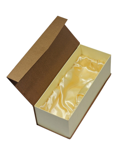 QRX005-G Statueta odlewana MIKROFON / MODERN MUSIC w ozdobnym etui GIFTBOX GOLD / kryształowy postument, wysokość H-310mm, W-80m