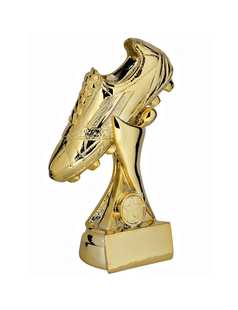 QRX054-G Statueta odlewana BUT PIŁKA NOŻNA , wysokość H-215mm, W-120mm / RF900C-G