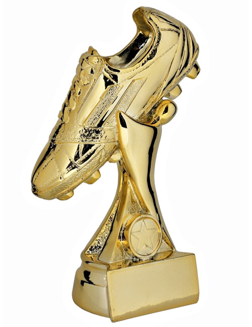 QRX054-G Statueta odlewana BUT PIŁKA NOŻNA , wysokość H-215mm, W-120mm / RF900C-G