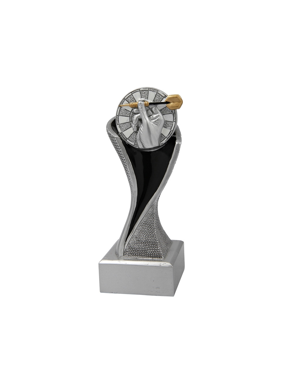 RGX123  Statuetka - dart - seria GROOVE,  H-195mm, W-80mm (tab.55x20 mm) 