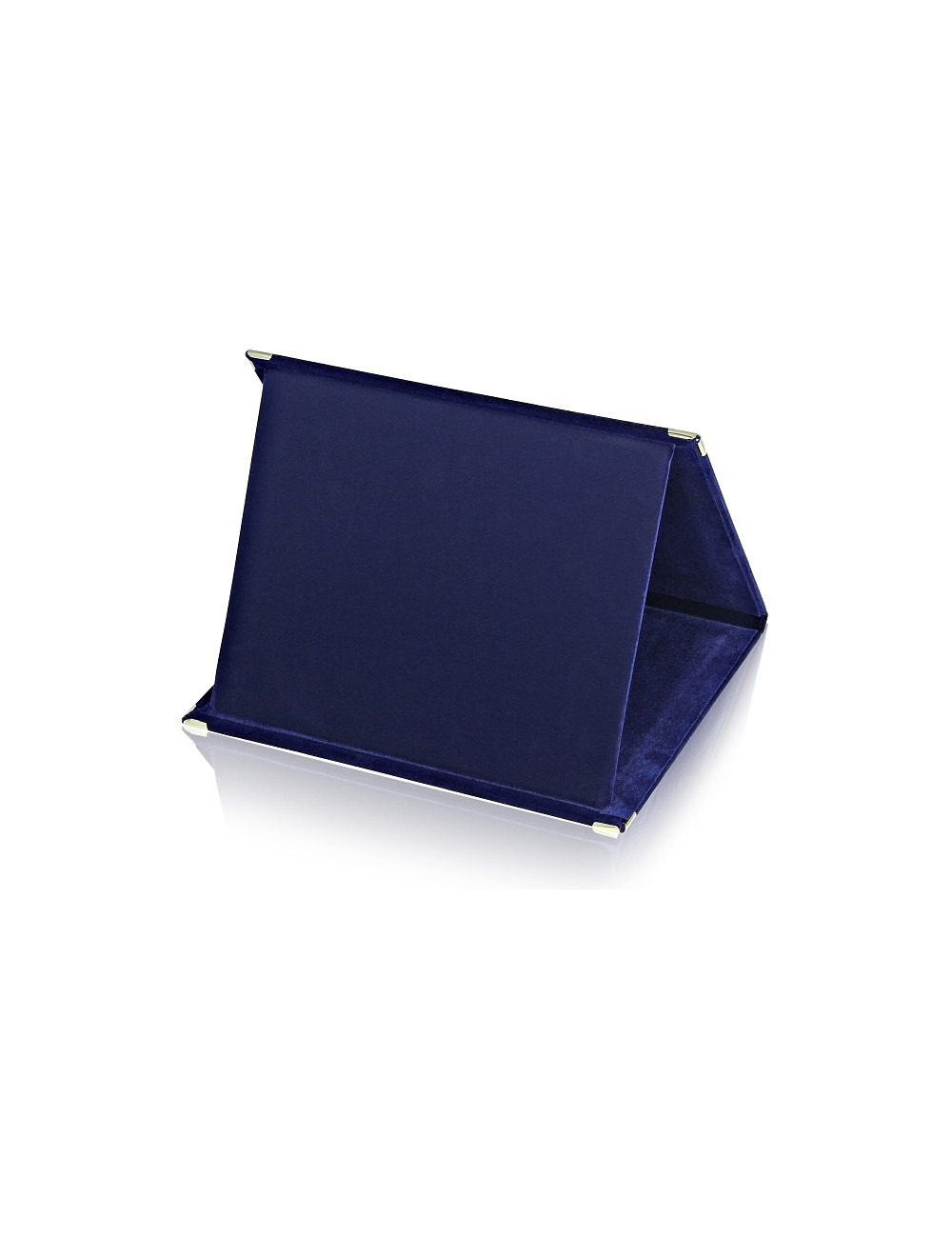 BT414-BLUE (5szt)  - Etui welurowe GRANATOWE na dyplom graw. - rozmiar W-300mm x H-250mm (blacha W-225mm x H-190mm), (R 30-25/BL