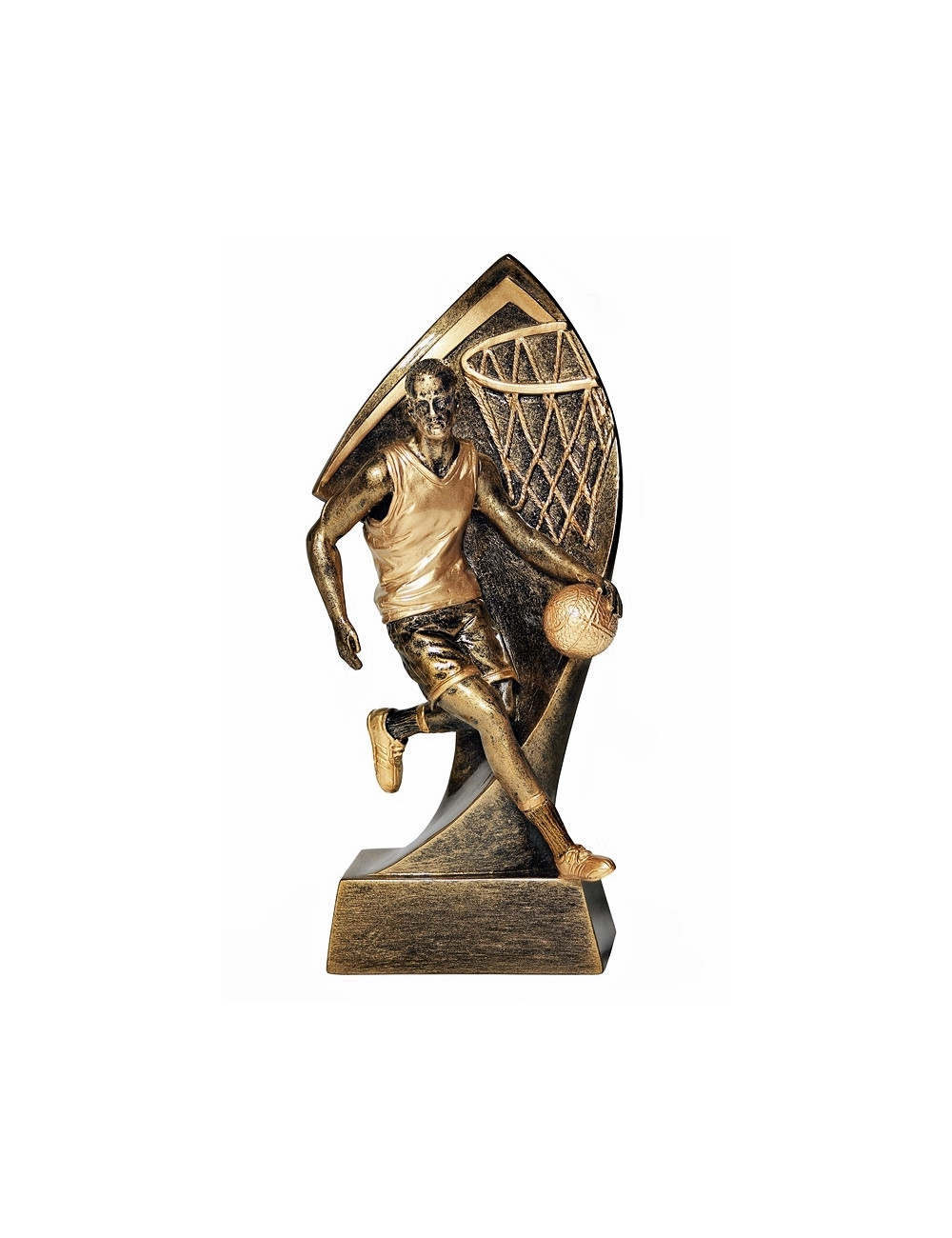 RTX006  Statuetka KOSZYKÓWKA - seria ENJOY,  H-180mm, W-90mm (RFS306) ( tab.60/68x23 mm ) 