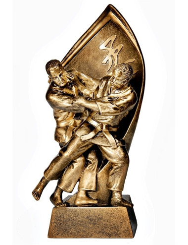 RTX019  Statuetka JUDO - seria ENJOY,  H-180mm, W-90mm (tab.60/68x23 mm )