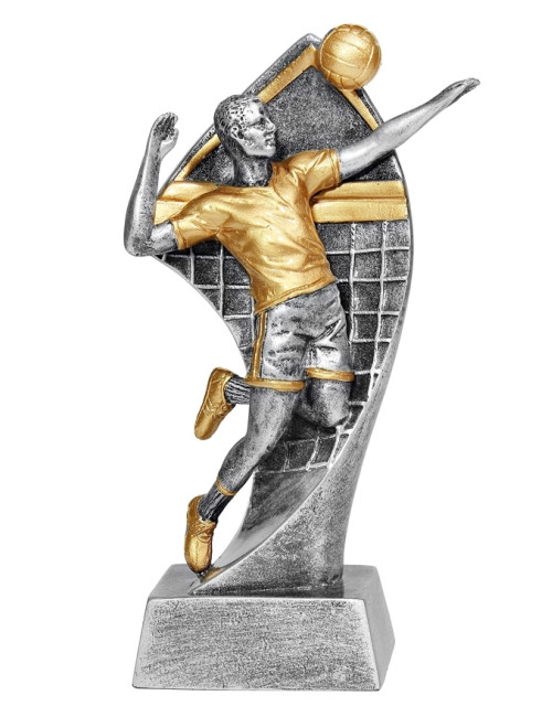 RTX205  Statuetka SIATKÓWKA - seria ENJOY,  H-180mm, W-90mm (RFS305) (tab.60/68x23 mm )