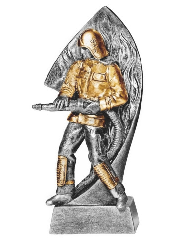 RTX215  Statuetka STRAŻAK - seria ENJOY,  H-180mm, W-90mm (RFS301) (tab.60/68x23 mm )