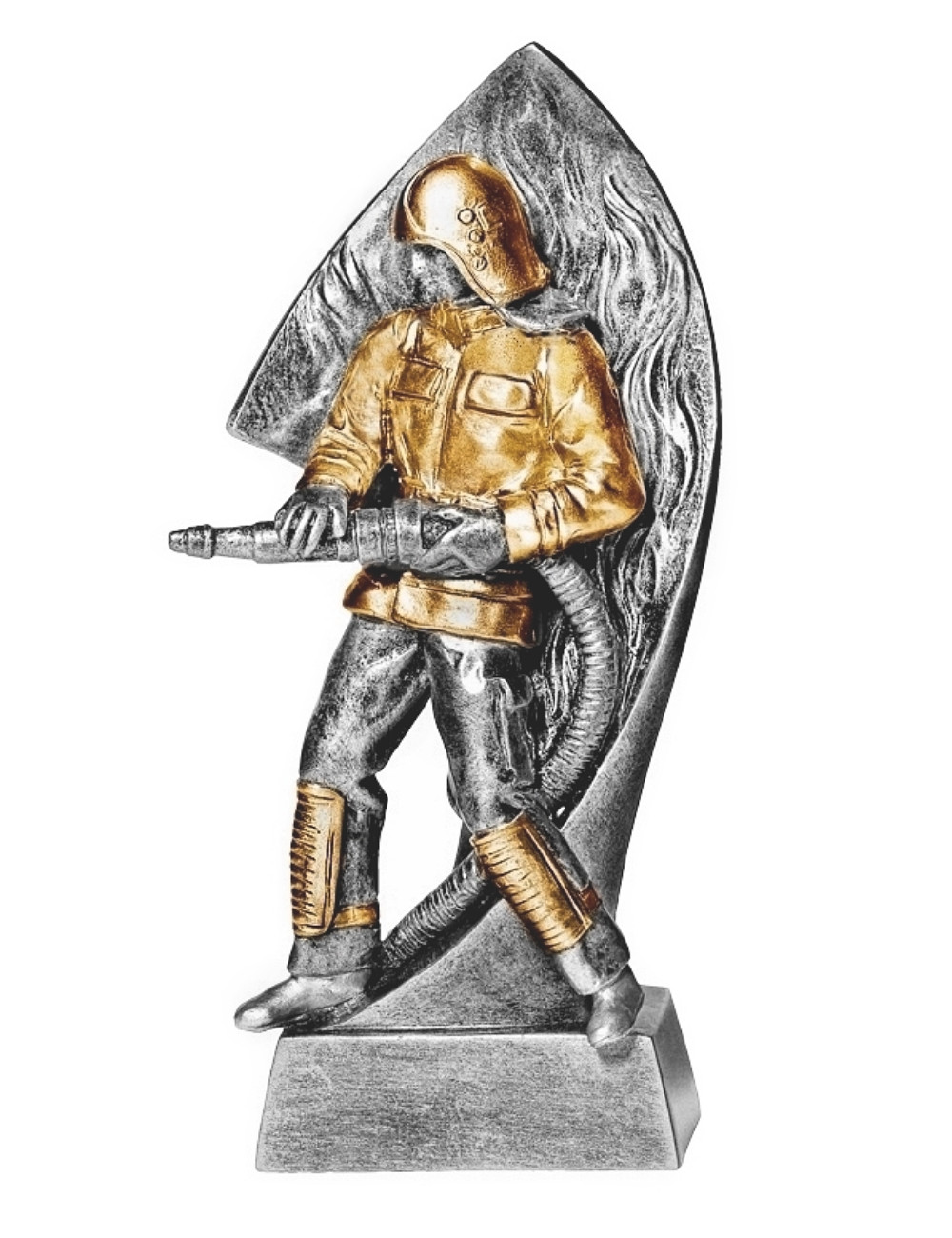 RTX215  Statuetka STRAŻAK - seria ENJOY,  H-180mm, W-90mm (RFS301) (tab.60/68x23 mm )