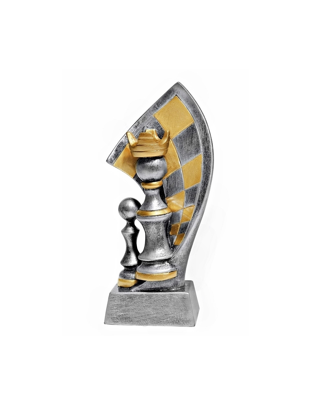 RTX218  Statuetka SZACHY - seria ENJOY,  H-180mm, W-90mm