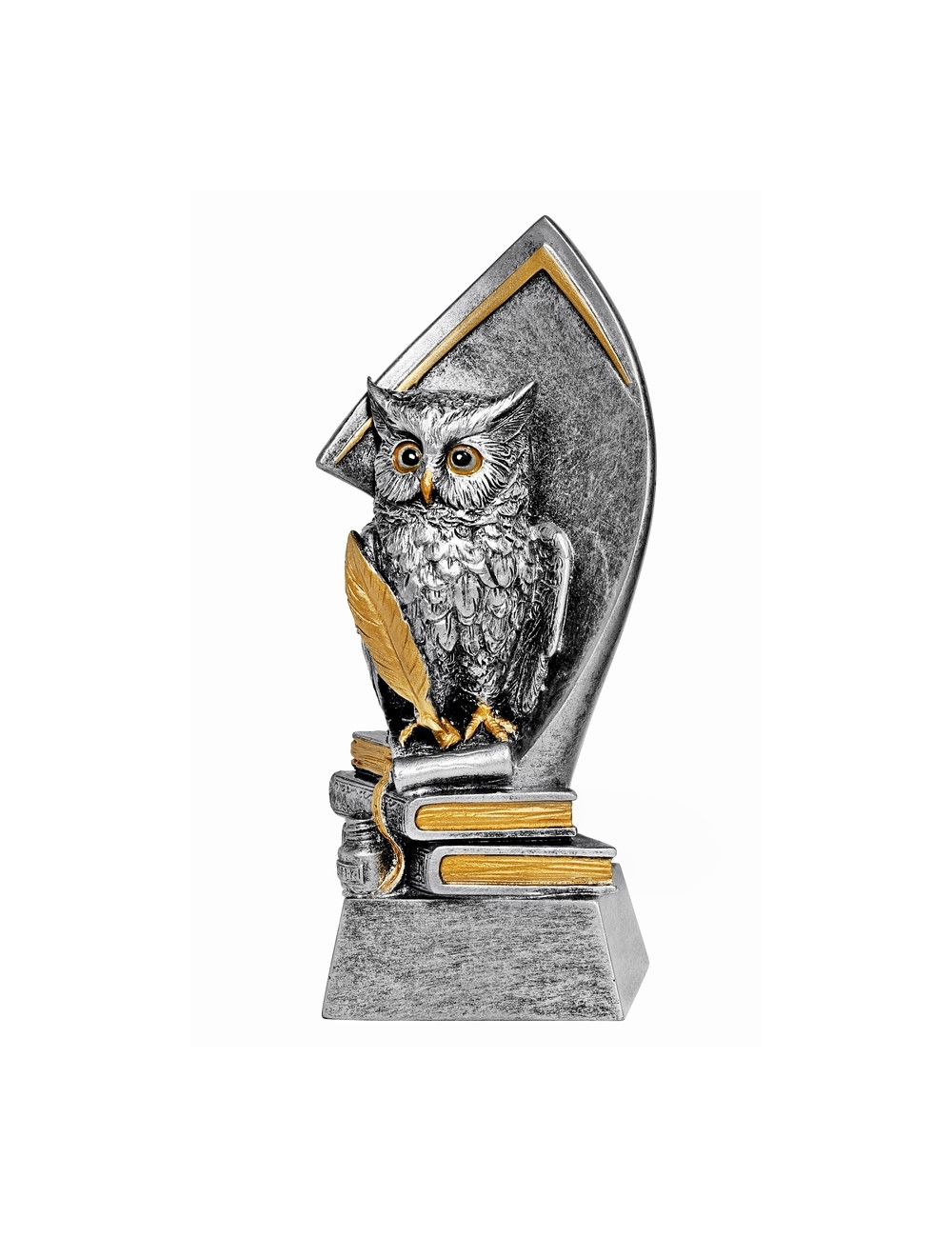 RTX220  Statuetka SOWA / symbol WIEDZY i NAUKI - seria ENJOY,  H-180mm, W-90mm 