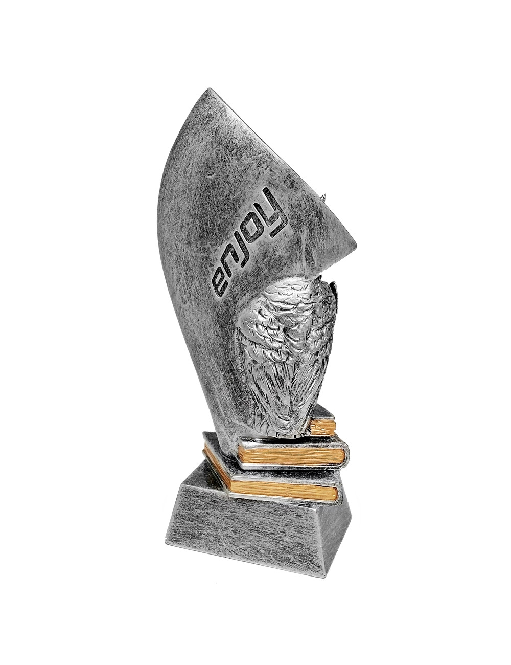 RTX220  Statuetka SOWA / symbol WIEDZY i NAUKI - seria ENJOY,  H-180mm, W-90mm 