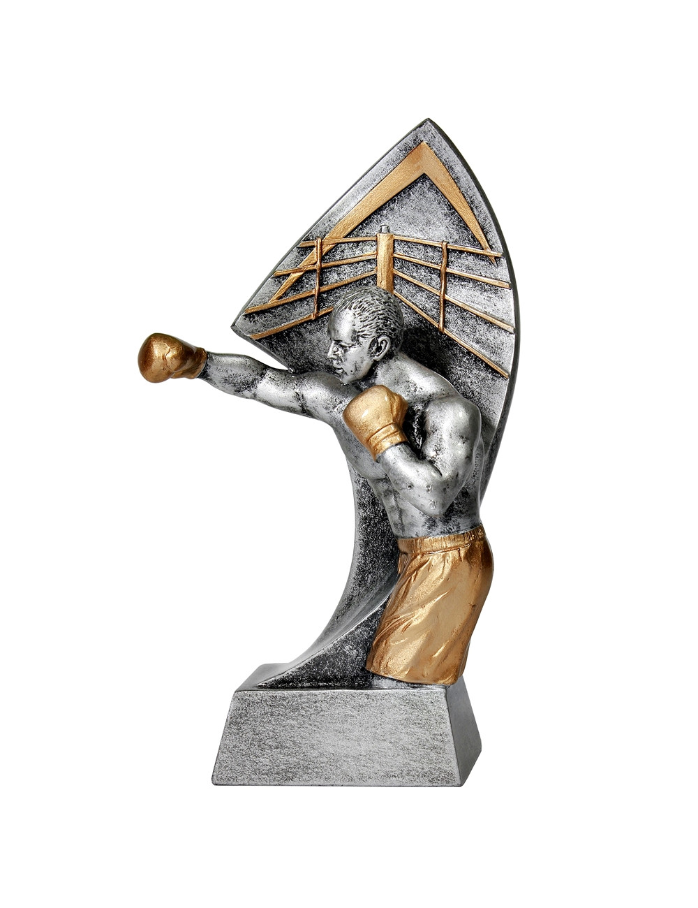 RTX225  Statuetka BOKS - seria ENJOY,  H-180mm, W-90mm,  (tab.60/68x23 mm )