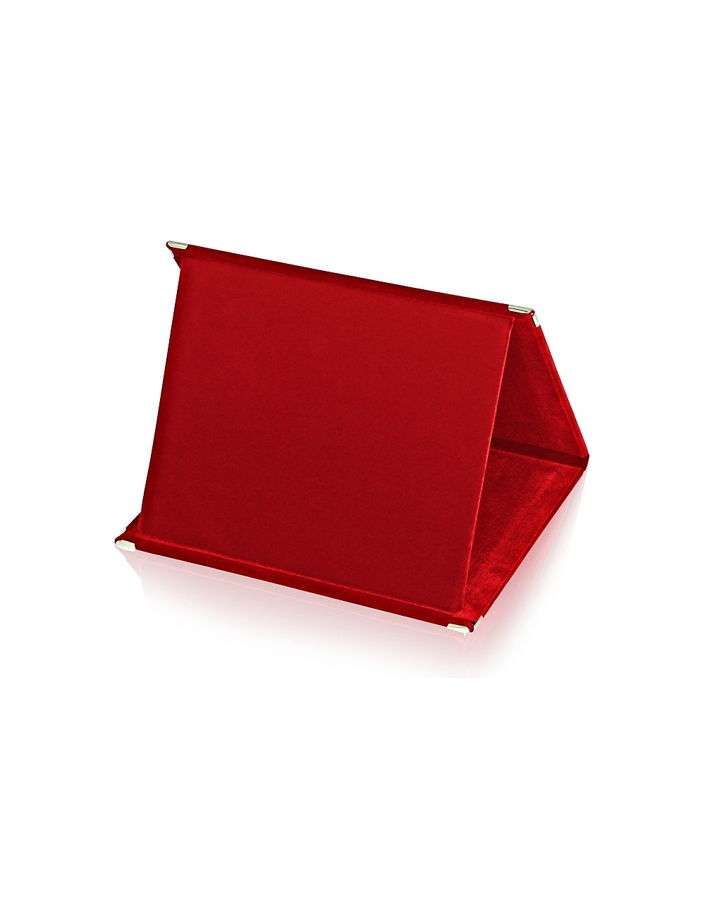 BT414-RED (5szt)  - Etui welurowe CZERWONE na dyplom graw. - rozmiar W-300mm x H-250mm (blacha W-225mm x H-190mm), (R 30-25/RED)