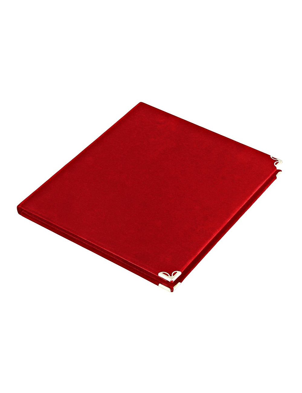 BT414-RED (5szt)  - Etui welurowe CZERWONE na dyplom graw. - rozmiar W-300mm x H-250mm (blacha W-225mm x H-190mm), (R 30-25/RED)