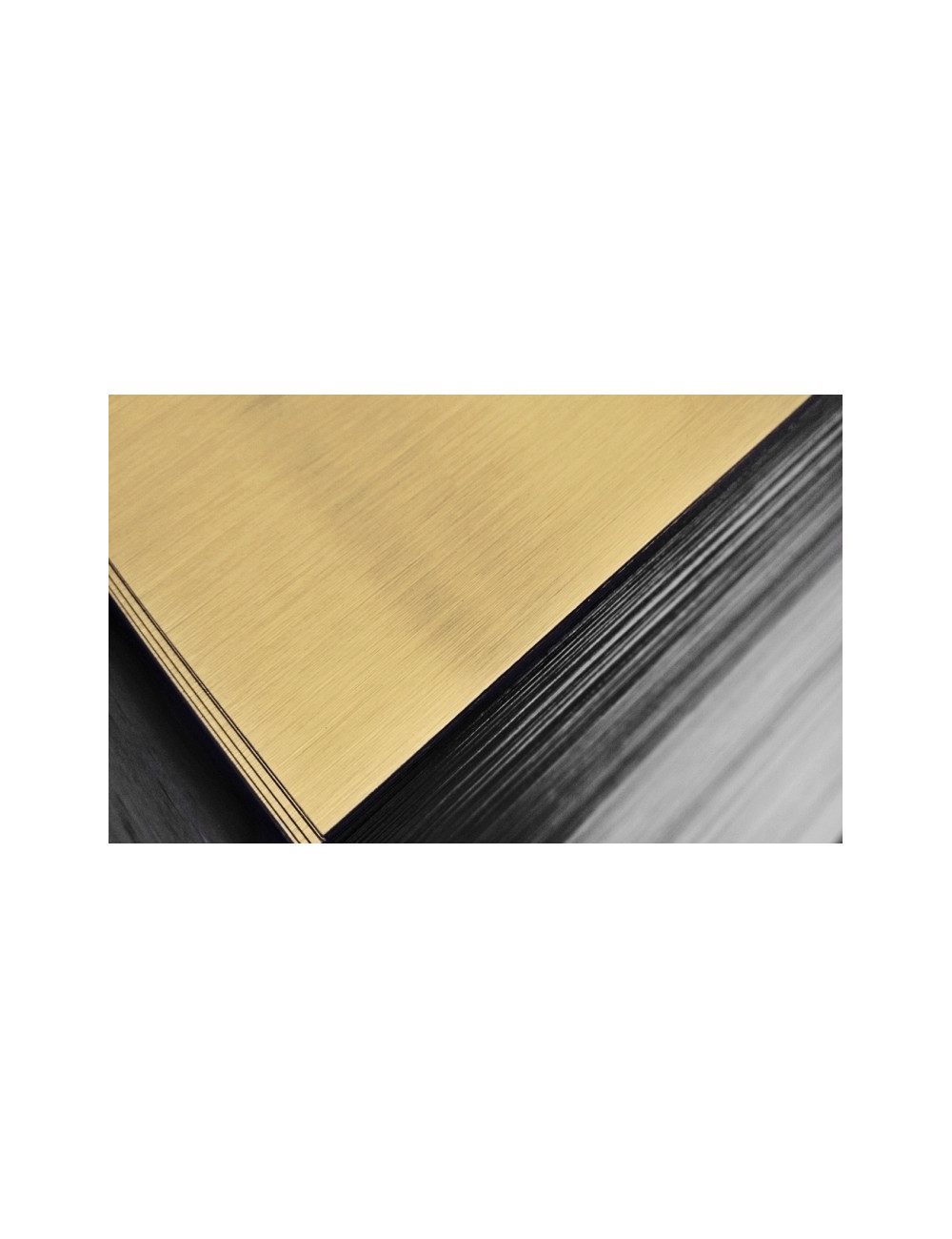 SCX-101-SATIN GOLD  Blacha sublimacyjna złota - seria ELITE, rozmiar arkusza 610x305mm, grubość 0,5mm