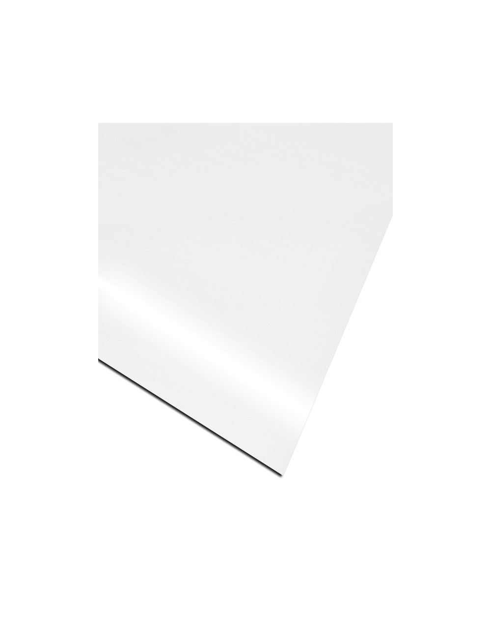 SCX-300-GLOSS WHITE  Blacha sublimacyjna srebrna - seria ELITE, rozmiar arkusza 610x305mm, grubość 0,5mm