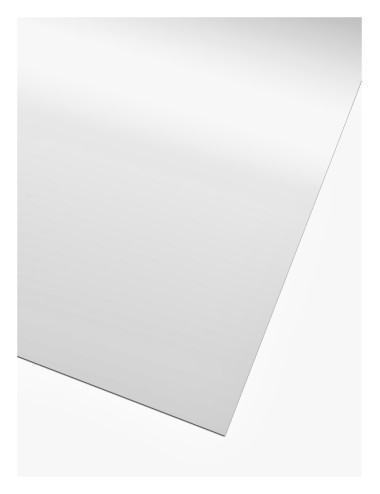 SCX-402-MIRROR  SILVER  Blacha sublimacyjna srebrna - seria ELITE, rozmiar arkusza 610x305mm, grubość 0,5mm