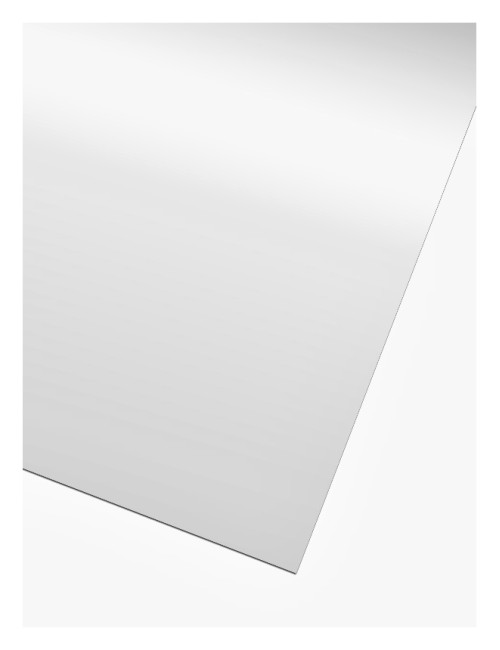 SCX-402-MIRROR SILVER (10szt)  Blacha sublimacyjna srebrna - seria ELITE, rozmiar arkusza 610x305mm, grubość 0,5mm