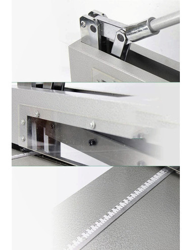 SCY1  Gilotyna do metalu i blach aluminiowych dla formatu A3+,  szerokość cięcia 320mm,