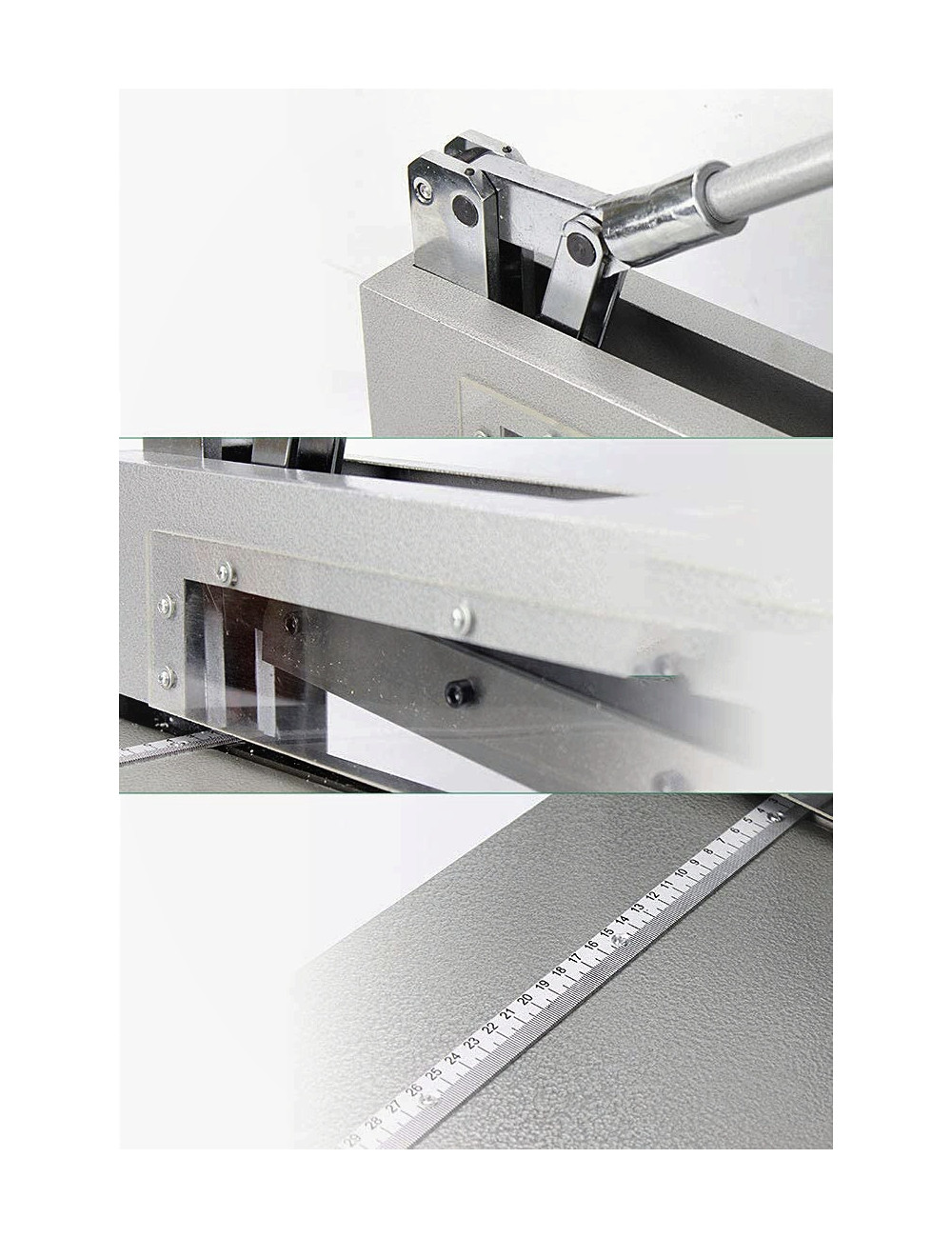 SCY1  Gilotyna do metalu i blach aluminiowych dla formatu A3+,  szerokość cięcia 320mm,