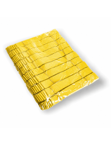 V2-YELLOW  Wstążka do medali ŻÓŁTA, szerokość 22mm, długość 82cm, złoty karabińczyk