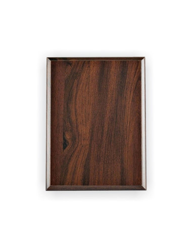 WPX152-NEW  - Podkład drewniany MDF rozmiar 201mmx151mm  - kolor brąz-cherry 6"x8" (insert 190x140mm)
