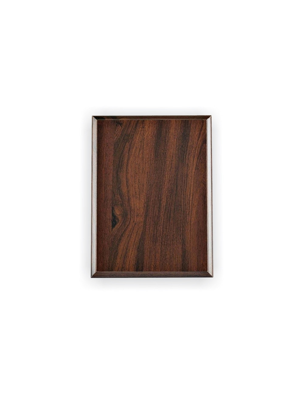 WPX152-NEW  - Podkład drewniany MDF rozmiar 201mmx151mm  - kolor brąz-cherry 6"x8" (insert 190x140mm)