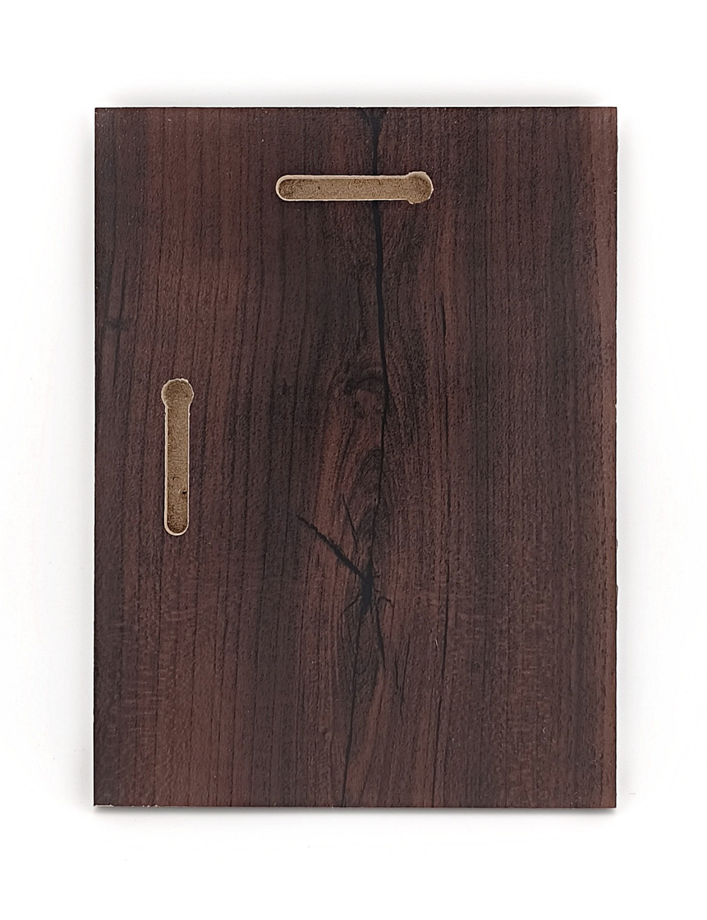 WPX153-DETAL  - Podkład drewniany MDF rozmiar 228mmx178mm - kolor brąz-cherry 7"x9" (insert 215x166mm)