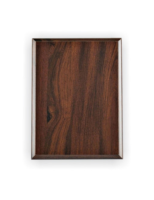 WPX153-NEW  - Podkład drewniany MDF rozmiar 228mmx178mm - kolor brąz-cherry 7"x9" (insert 215x166mm)