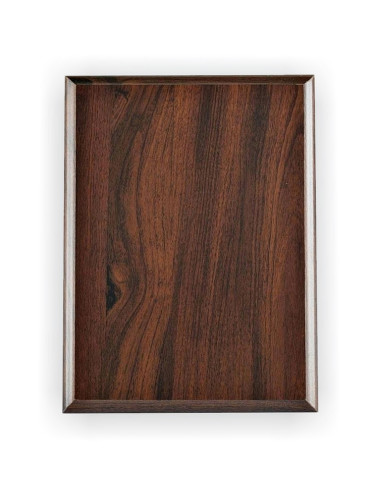 WPX154-NEW  - Podkład drewniany MDF rozmiar 251mmx202mm - kolor brąz-cherry 8"x10" (insert 239x189mm)