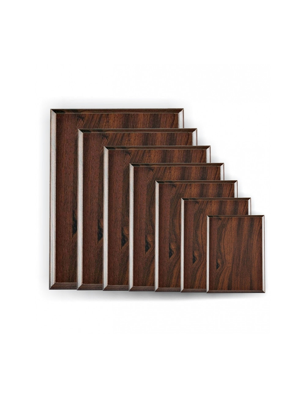 WPX156-NEW  - Podkład drewniany MDF rozmiar 381mmx304mm - kolor brąz-cherry 12"x15" (insert 370x292mm)