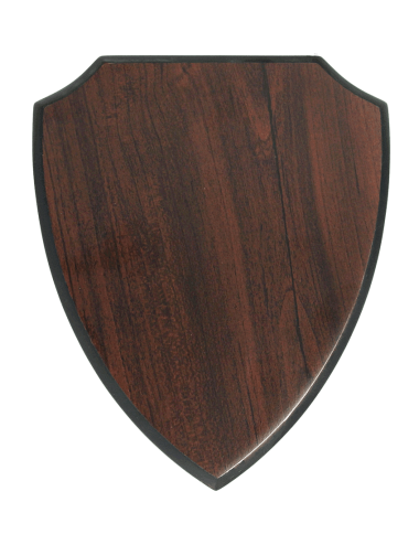 WSX04-255  - Podkład drewniany MDF TARCZA rozmiar 255mmx200mm, grubość 18mm - kolor brąz-cherry