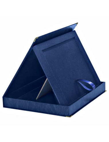 BTX 9x12-BLUE  - Etui niebieskie do dyplomu, rozmiar 360x290x35mm / na deskę WPX155 - POZIOM ( insert 304mmx228mm )