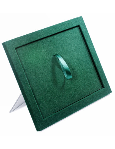 BTX 9x12-GREEN  - Etui zielone do dyplomu, rozmiar 360x290x35mm / na deskę WPX155 - POZIOM ( insert 304mmx228mm )