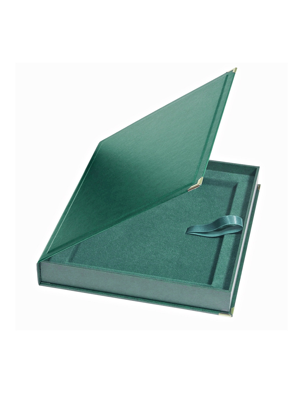 BTY1810-GREEN  - ETUI ZIELONE - na deskę WPX154 - rozmiar 254x203mm - ekspozycja POZIOM • etui BTY-GREEN