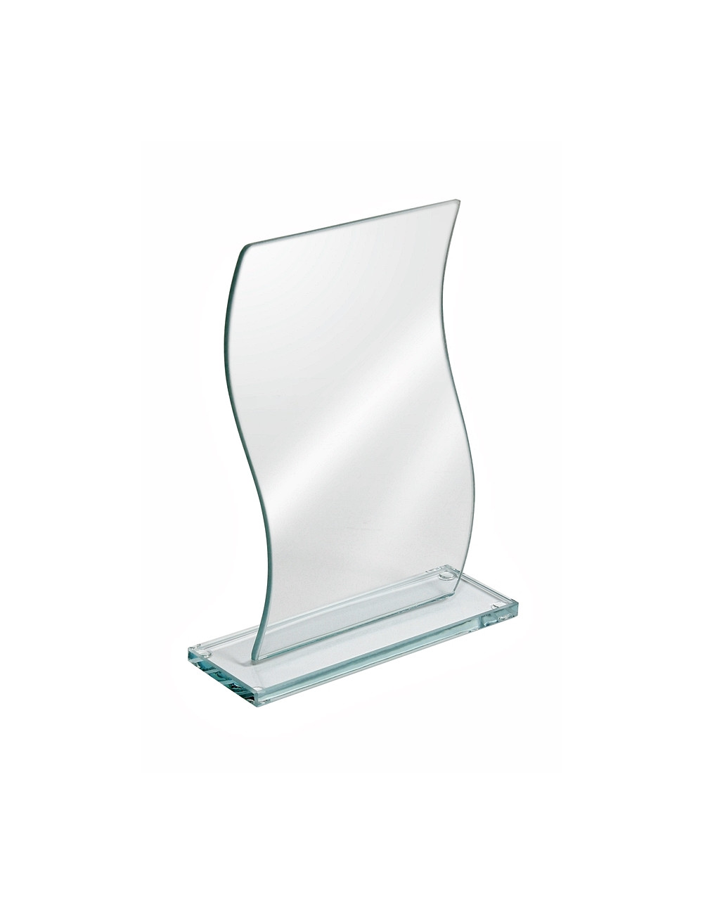 XM2   - Trofeum szklane - grubość szkła 4mm, wysokość H-190mm
