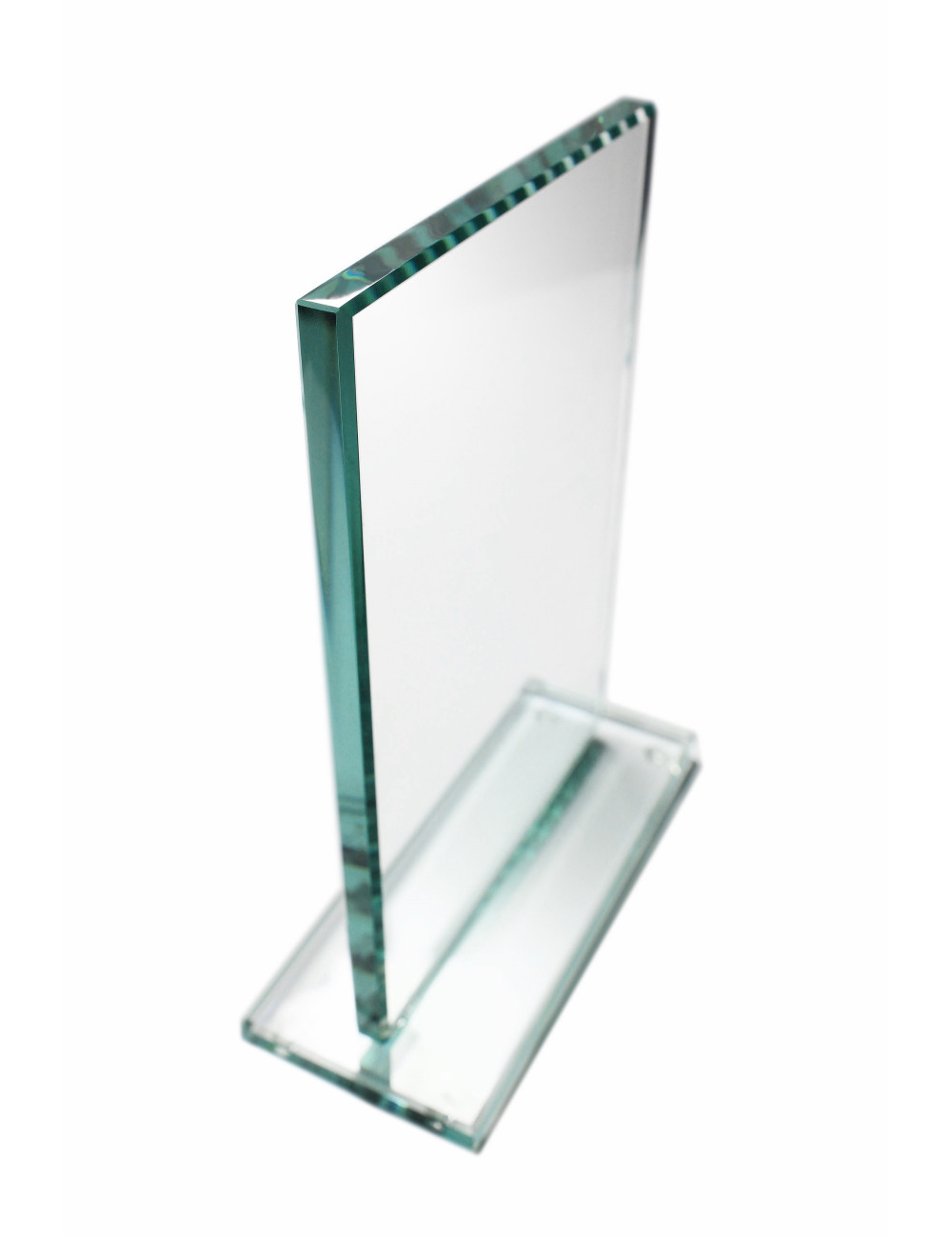 XME005-C  Trofeum szklane - prostokąt, rozmiar H-160x100mm, grubość 10mm, (W5110)