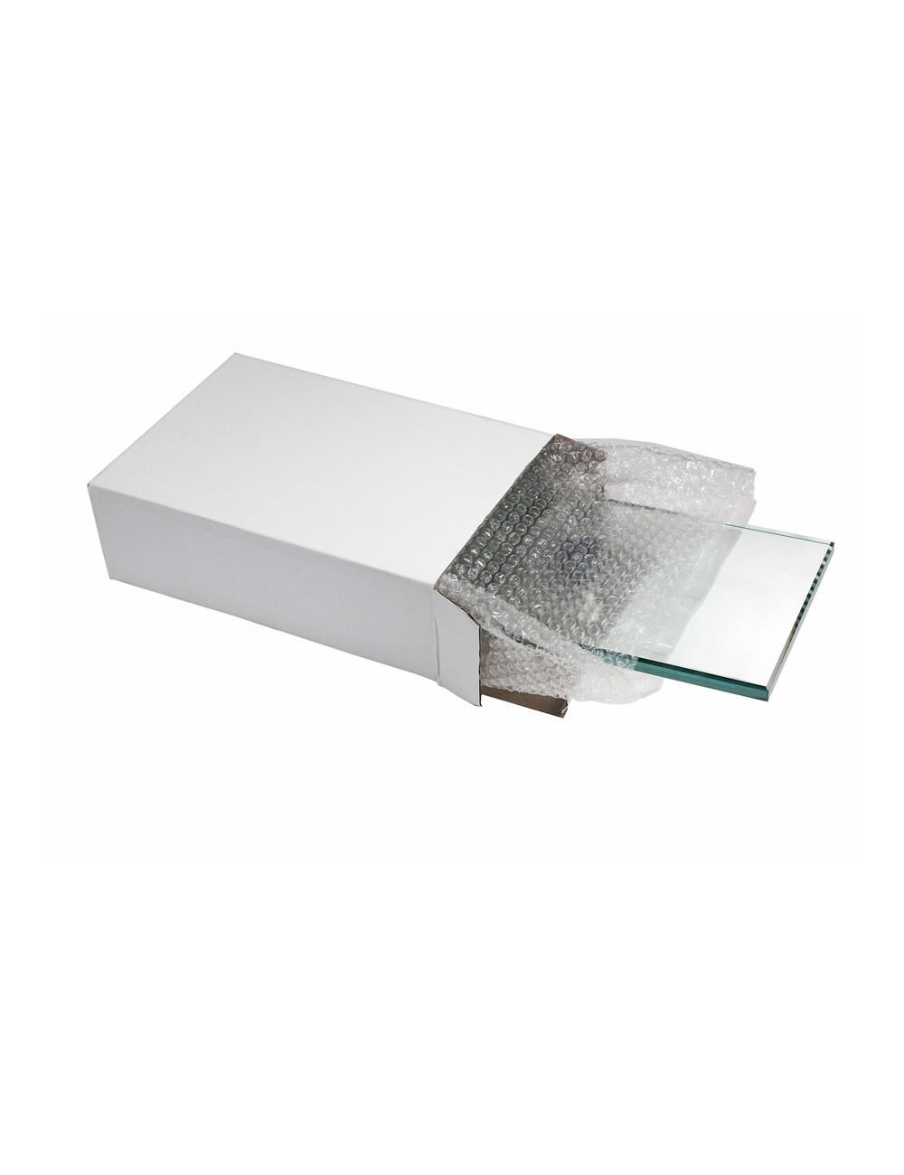 XME012-A - Trofeum szklane fazowane do druku UV - nieklejone - wysokość H-210mm, W-150mm,grubość 6mm