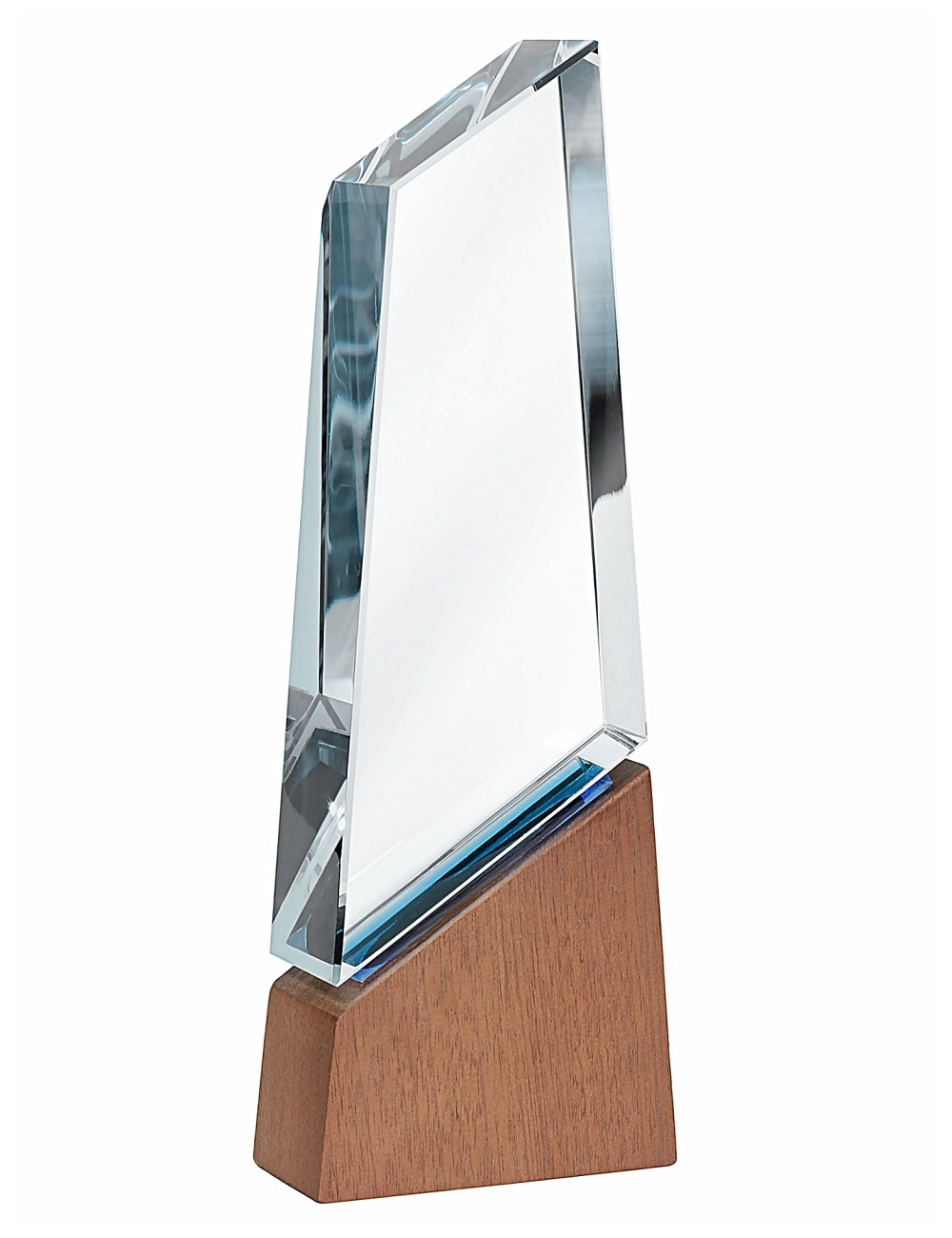 XME2011 Trofeum kryształowe SPIRE , wysokość H-255mm. W-90mm, grubość 35mm + etui typu GIFTBOX